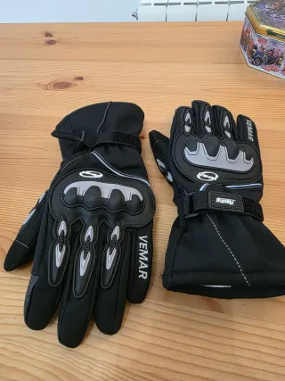 Guantes Moto Vemar Negro Talla M