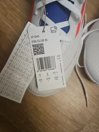 Zapatillas fútbol sala Adidas Talla 42