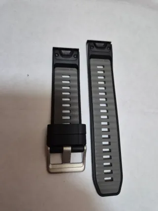 Correa Garmin QuickFit 22mm Negra/Gris