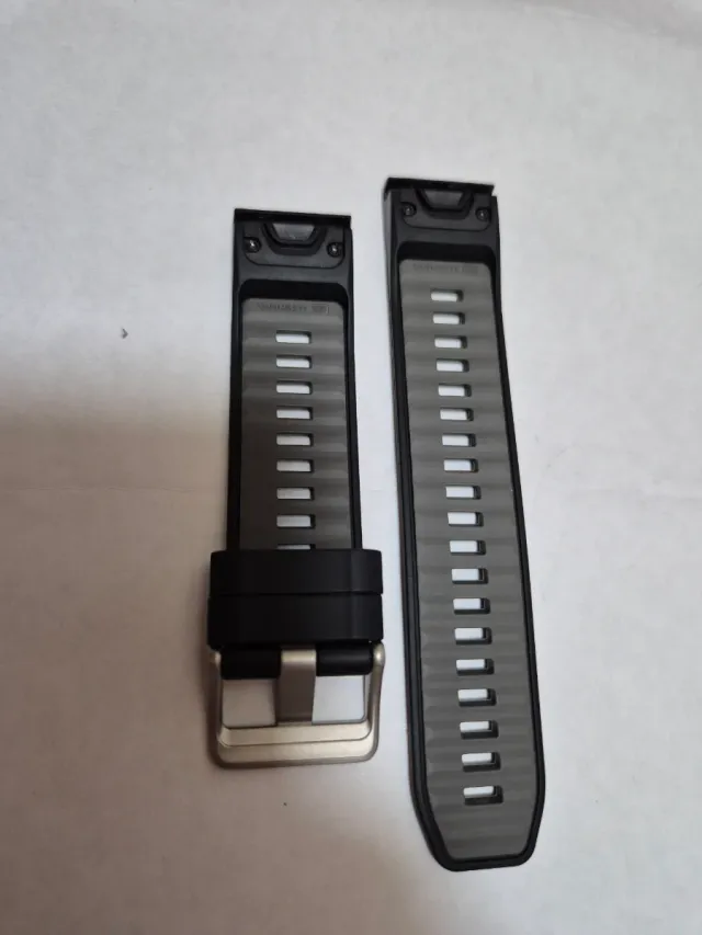 Correa Garmin QuickFit 22mm Negra/Gris