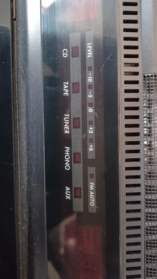 Equipo de sonido Hitachi negro/gris