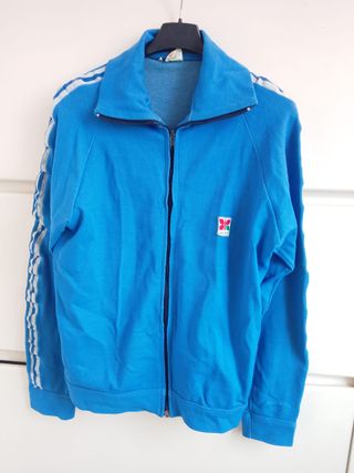 Giacca Sportiva Vintage MEC Sport Azzurro M