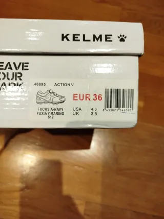 Zapatillas deportivas Kelme niña talla 36