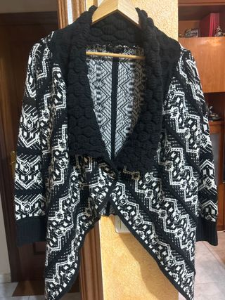 Chaqueta punto étnica Talla L/XL