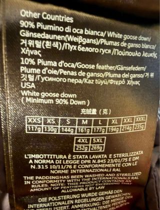 Plumífero con capucha Peuterey