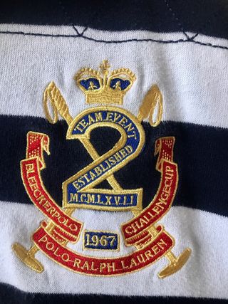 Ralph Lauren Polo Vintage Hombre L Mercer Team