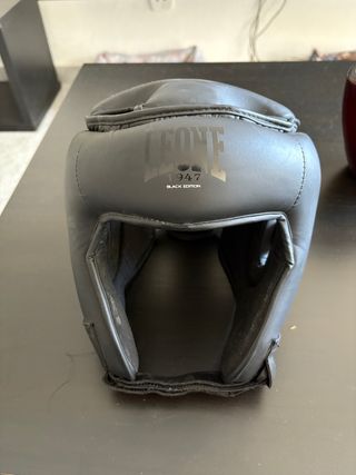 Casco boxeo Leone 1947 Black Edition
