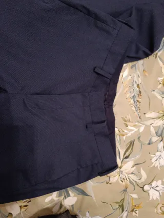 Traje Mango Azul Hombre