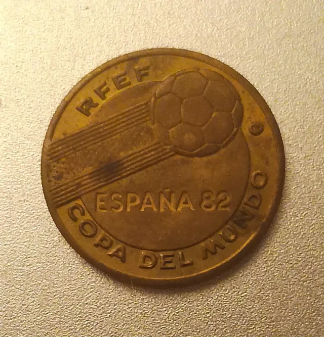 Medalla Copa del Mundo España 82 RFEF