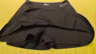 Falda-pantalón niña negra T. L (13-14 años)