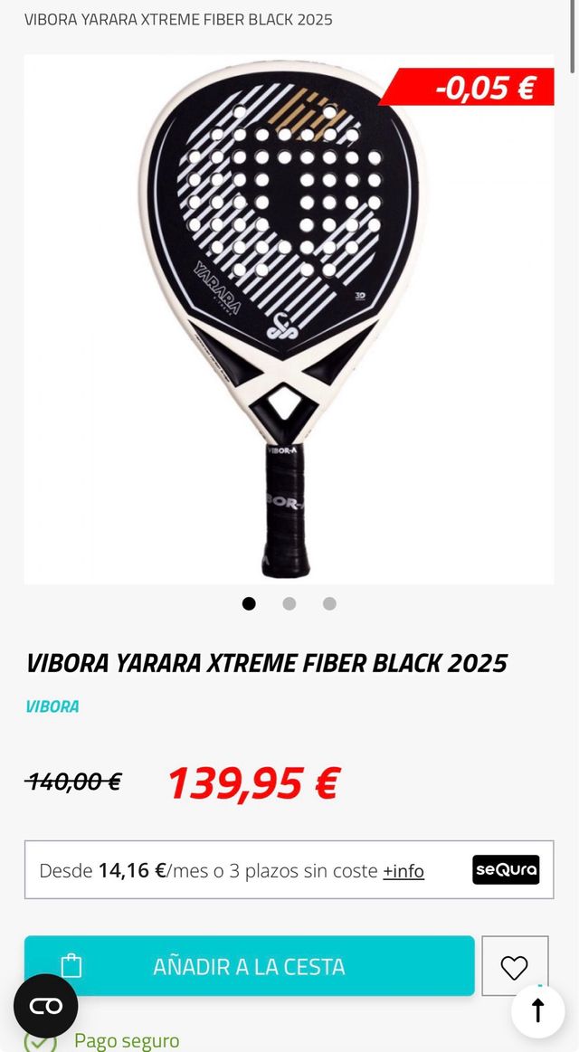 VIBORA YARARA XTREME FIBER BLACK 2025