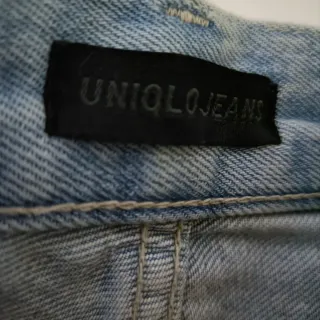 Falda vaquera larga con abertura 58cm  cintura