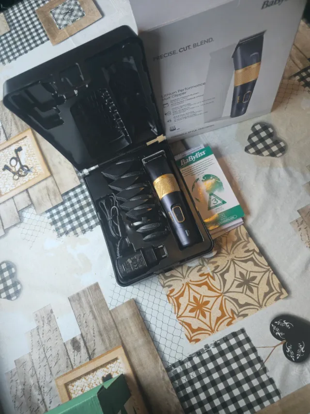 Cortapelos BaBylissPRO Negro/Dorado