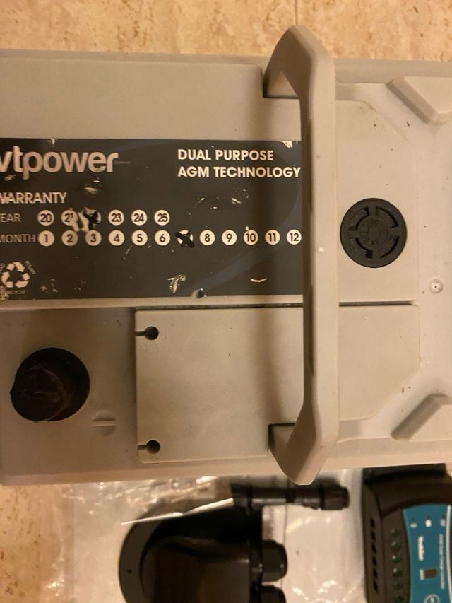 Kit Solar Camper Batería/panel/regulador