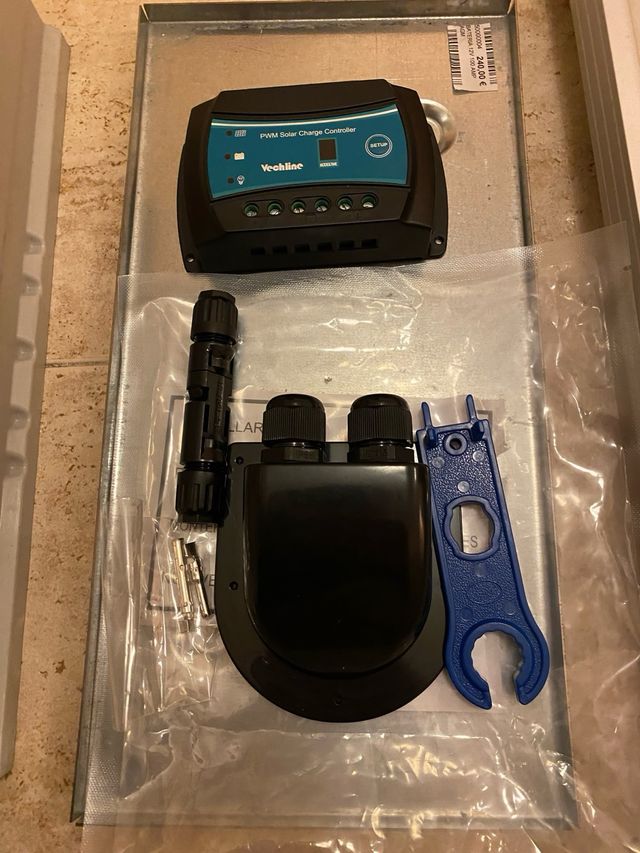 Kit Solar Camper Batería/panel/regulador