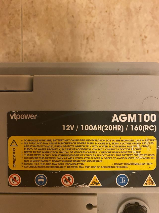 Kit Solar Camper Batería/panel/regulador