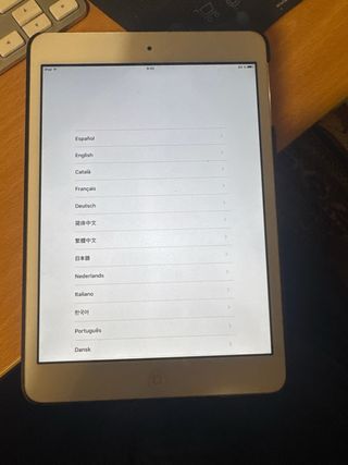 iPad Mini 1a Gen A1432 con funda