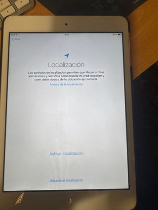 iPad Mini 1a Gen A1432 con funda