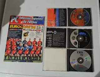 PC Futbol Eurocopa 96 + Fifa 98 + Multi Sports