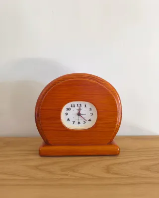 Reloj Casio Mid Century Madera