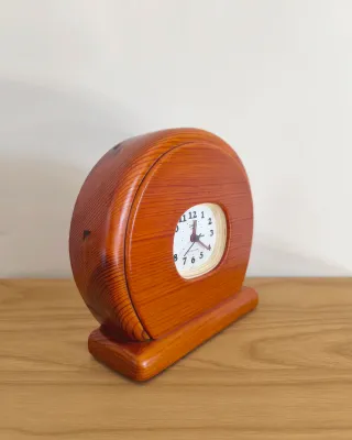 Reloj Casio Mid Century Madera