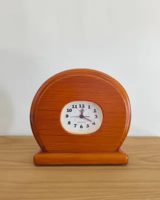 Reloj Casio Mid Century Madera