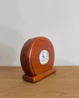 Reloj Casio Mid Century Madera