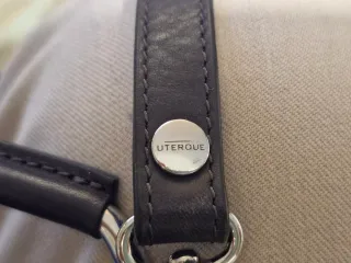 Bolso Uterqüe piel marrón