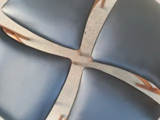 4 sillas estilo danés. Vintage, 70s.