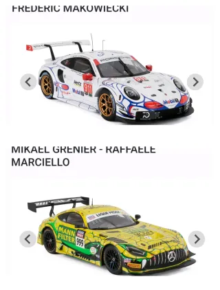 Prezzo per un solo modello Modelli Auto IXO 1:18