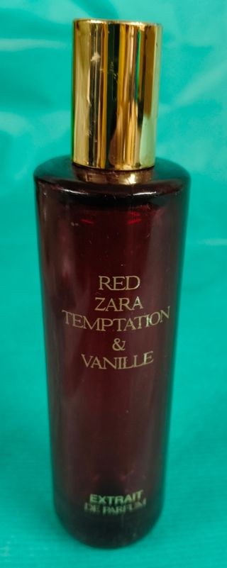 Frasco de cristal Red Zara Temptation Vanille