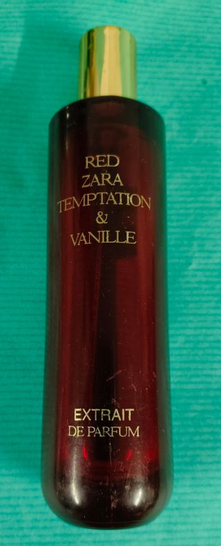 Frasco de cristal Red Zara Temptation Vanille