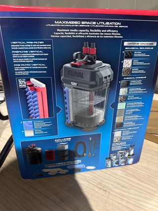 Filtro externo de alto rendimiento acuario
