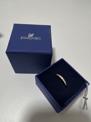 Anillo Swarovski Plata