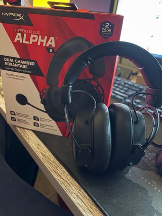 HyperX Cloud Alpha S Auriculares Gaming Negros