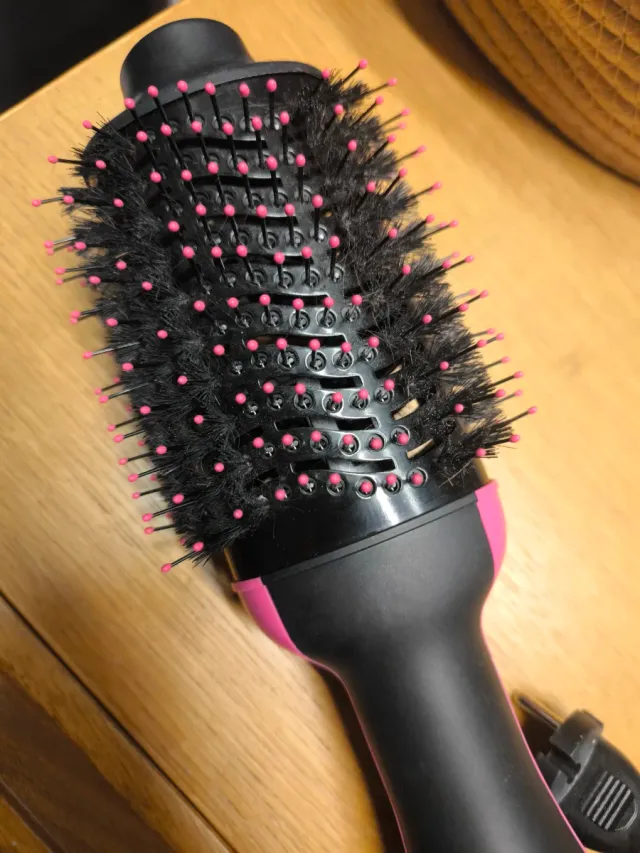 Secador Moldeador Revlon Negro/Rosa