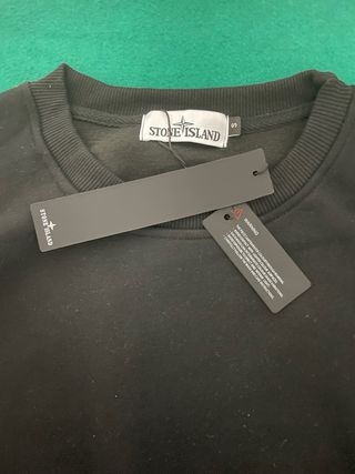 Sudadera Stone Island Negra