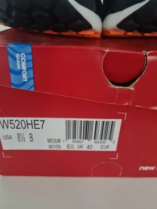 Zapatillas New Balance-W520HE7 Mujer Talla 40