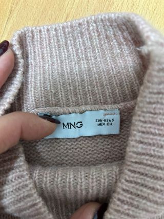 Jersey Mango cuello alto botones S