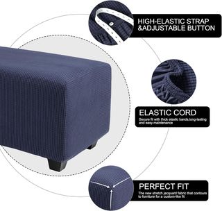 PiccoCasa - Fodera per pouf ad alta elasticità