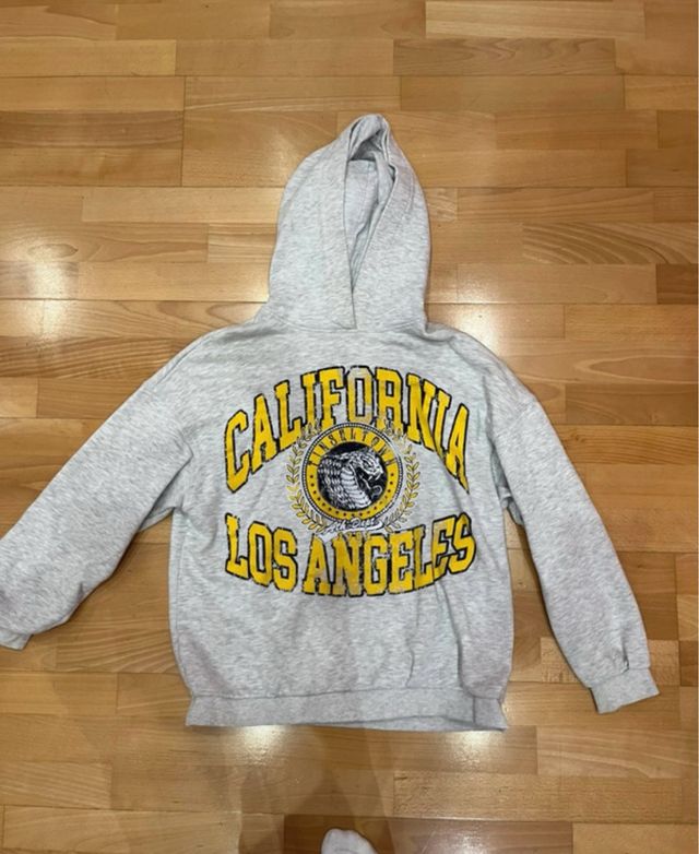 Sudadera California Los Angeles Gris