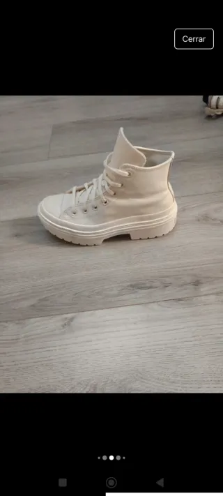 Converse Mujer Beige