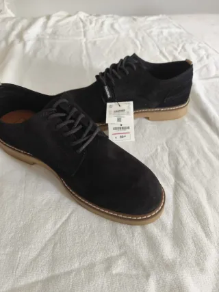 Zapatos de vestir Pull&Bear color azul marino