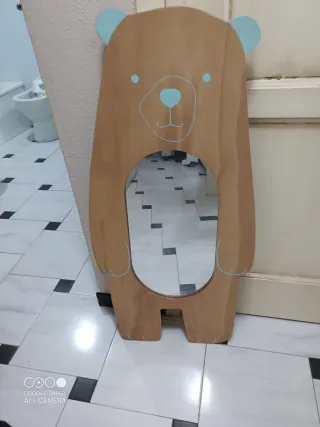 Espejo infantil oso
