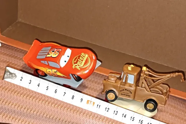 Disney Pixar Cars Rayo McQueen y Mate
