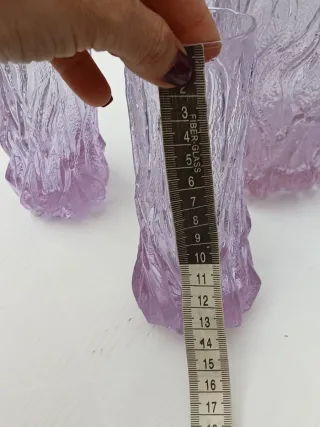 Bicchieri e caraffa vintage in murano