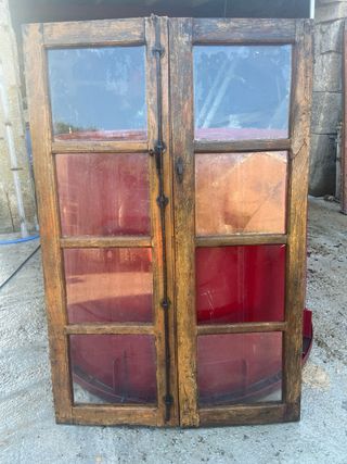 Lote ventanas de madera de Picón de Algorrobo
