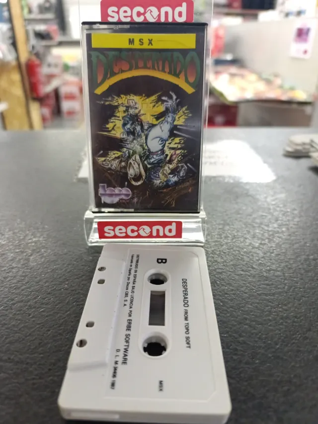 Juego MSX Desperado - Erbe Software