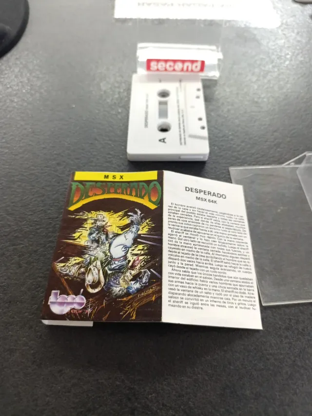 Juego MSX Desperado - Erbe Software