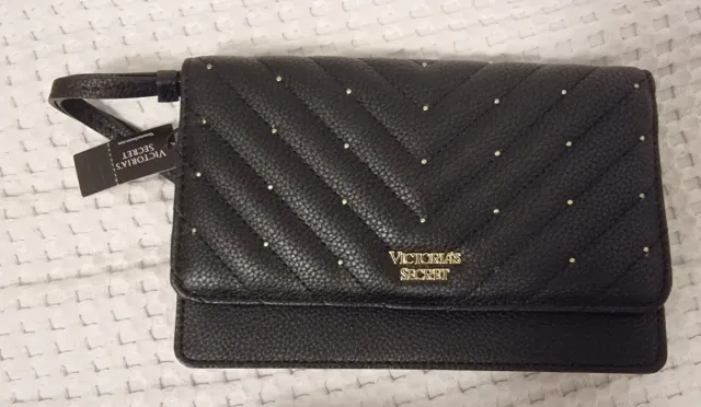 Monedero Victoria's Secret Negro Nuevo
